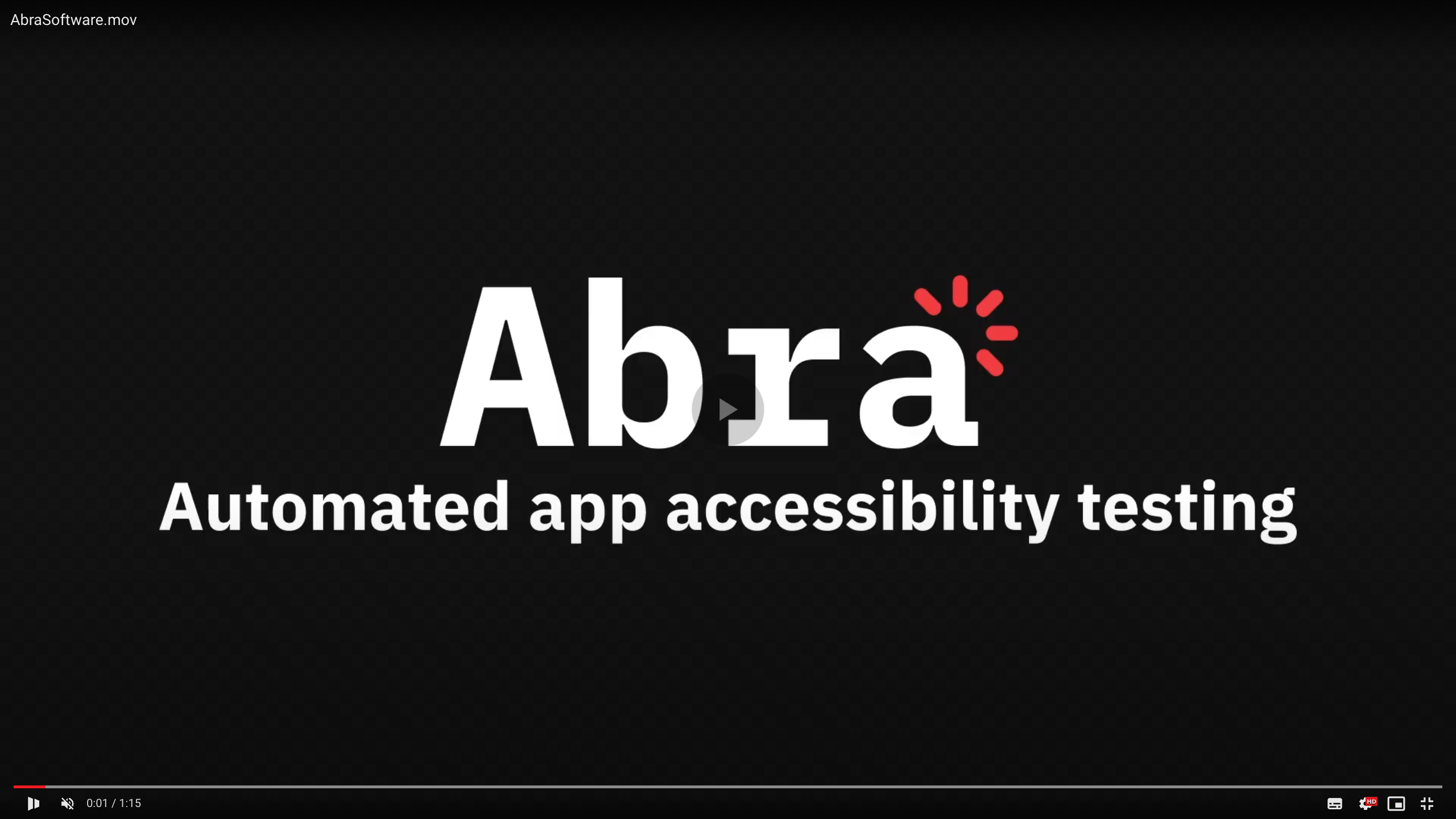 Abra, automatische toeganklijkheidstesten